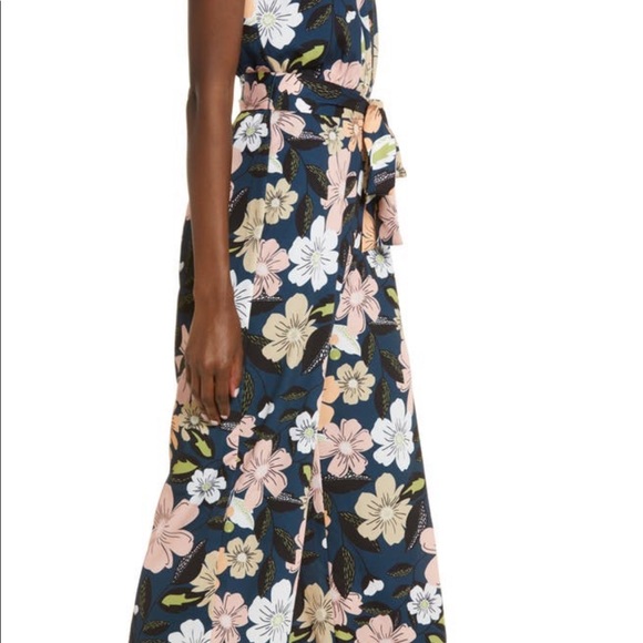 Floral Wide Leg Jumpsuit ~ Brand New - Picture 7 of 11